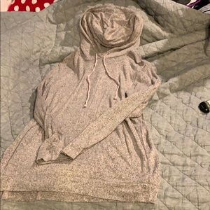 Size large purple sweater